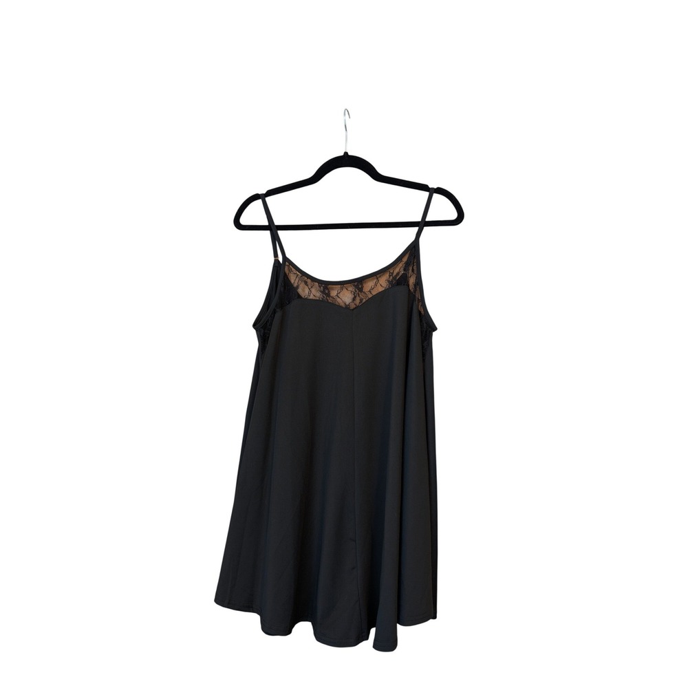 Ekouaer Womens Lace Trim Sleep Chemise S Black Nightgown‎